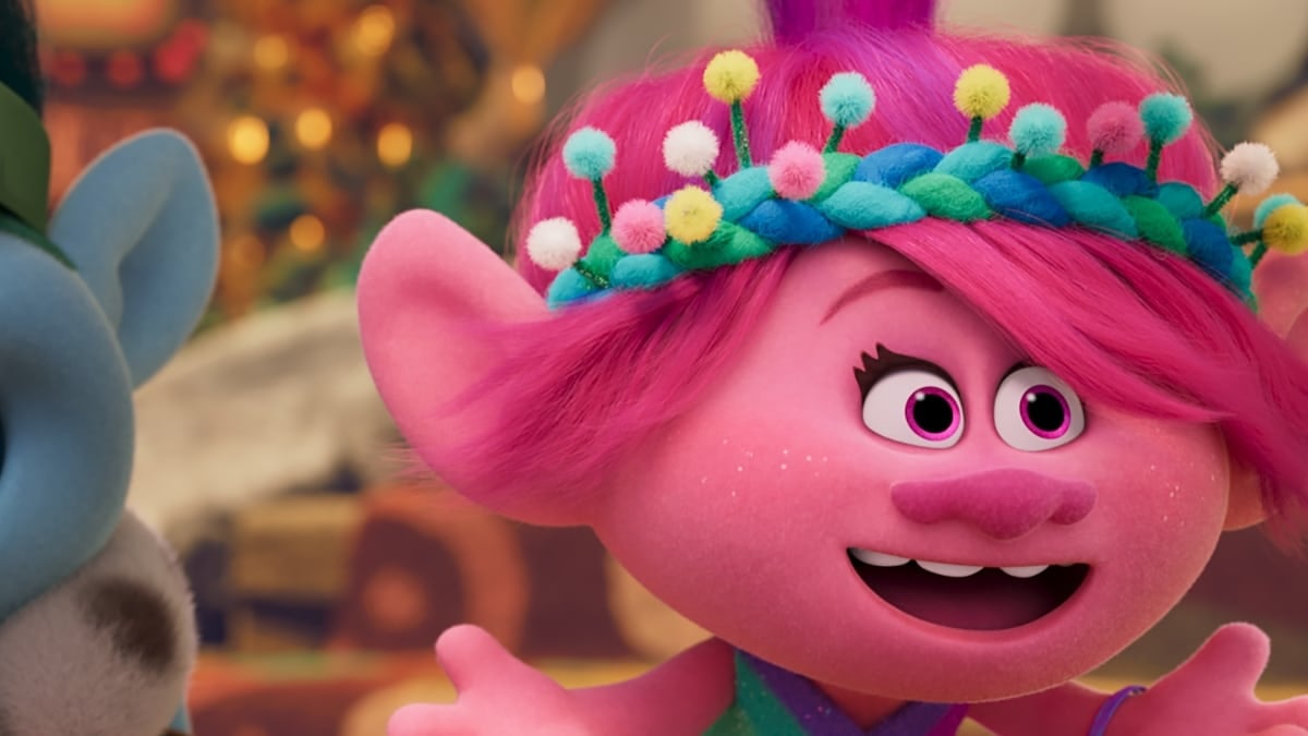 Anna Kendrick as Poppy from Trolls: Band Together.