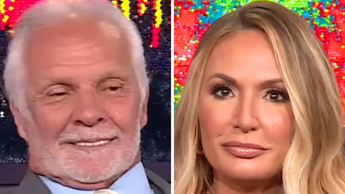 Captain Lee Rosbach and Kate Chastain on WWHL