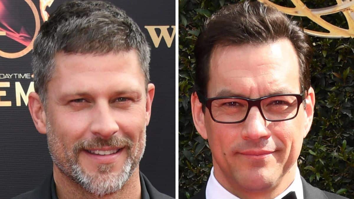Greg Vaughan and Tyler Christopher on the red carpet