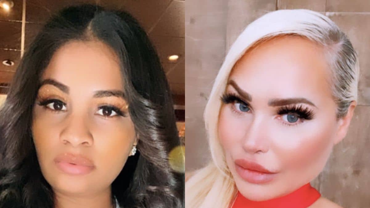 90 Day Fiance stars Darcey Silva and Anny Francisco Instagram selfie