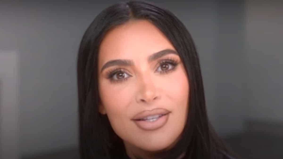 kim kardashian face shot from confessional interview in the kardashians season 4, episode 10