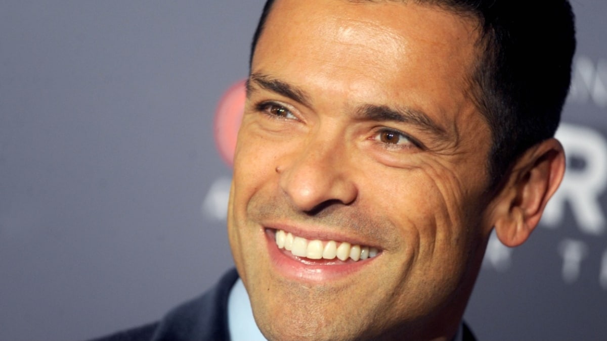 Mark Consuelos at a random event