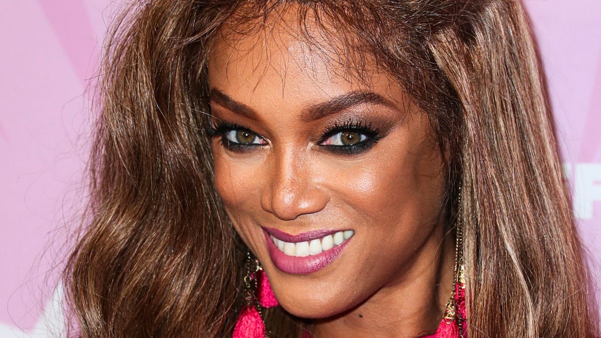 Tyra Banks on the red carpet