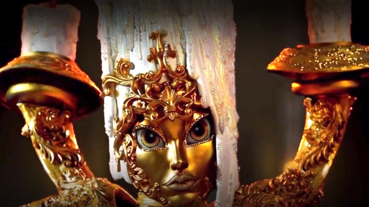 candelabra appears on the masked singer season 10