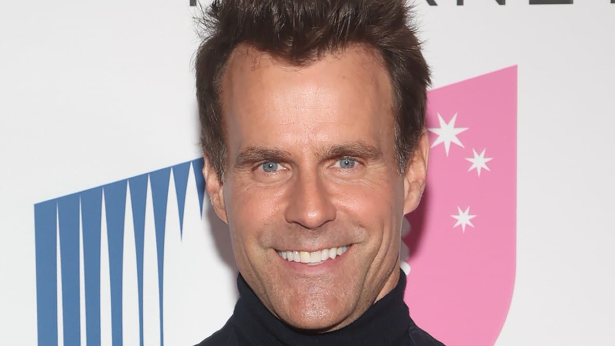 Cameron Mathison on the red carpet