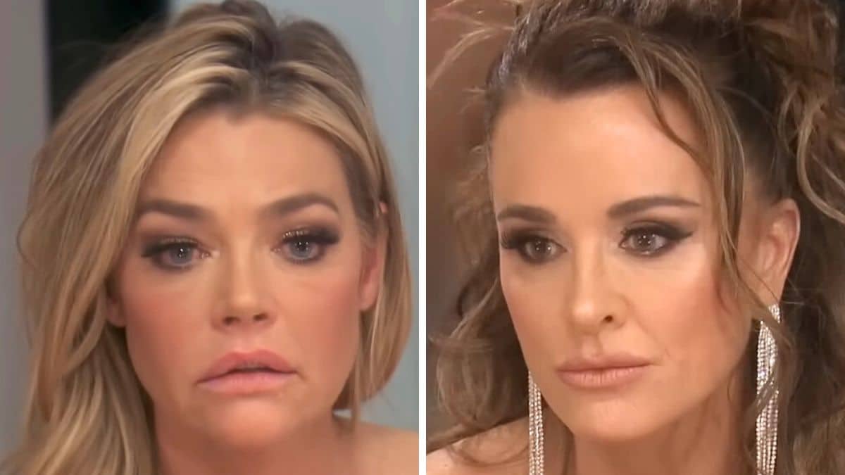 Denise Richards and Kyle Richards on RHOBH Season 13