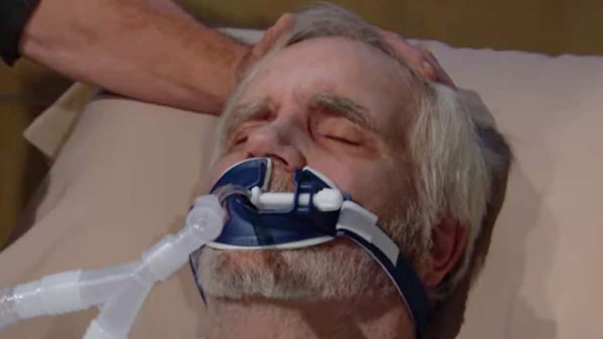 John McCook as Eric on The Bold and the Beautiful.