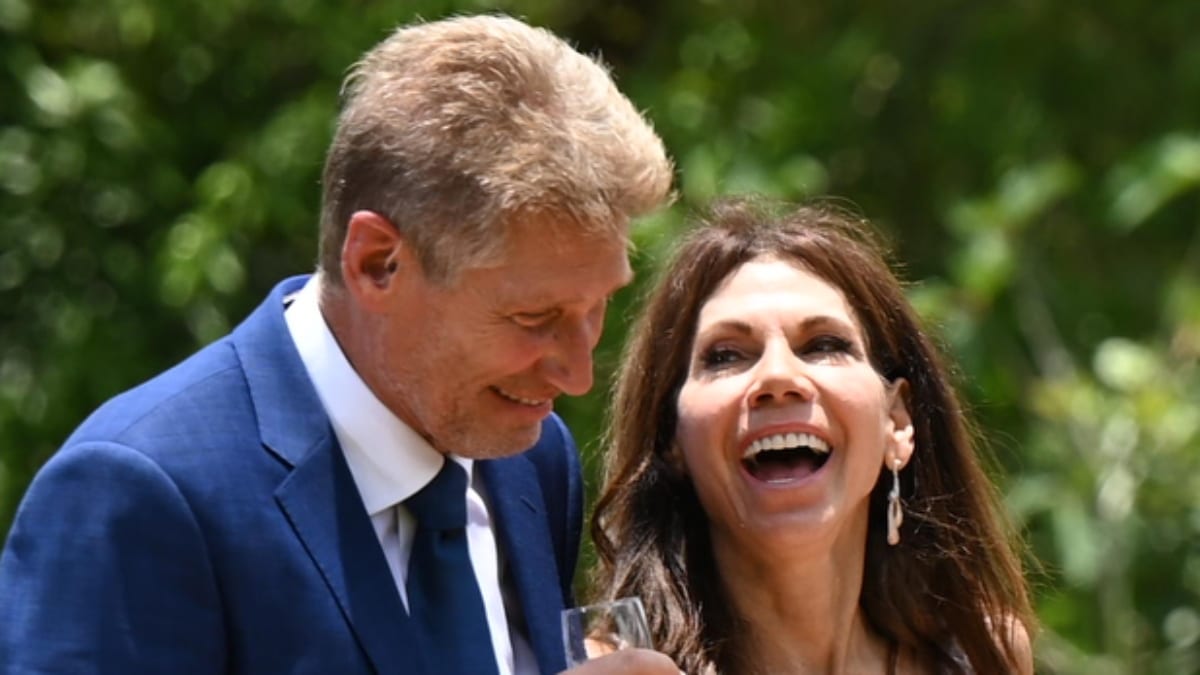 Gerry Turner and Theresa Nist on The Golden Bachelor finale