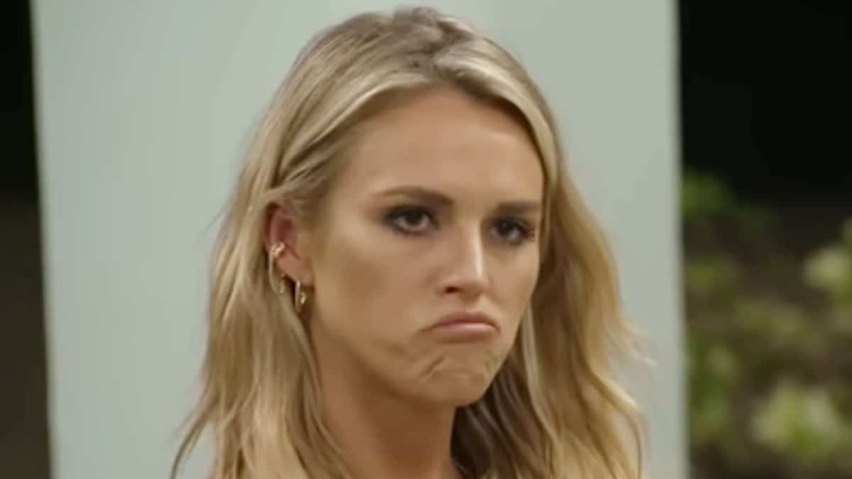 Olivia Flowers frowning on Southern Charm