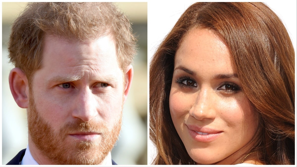 Prince Harry and Meghan Markle shining