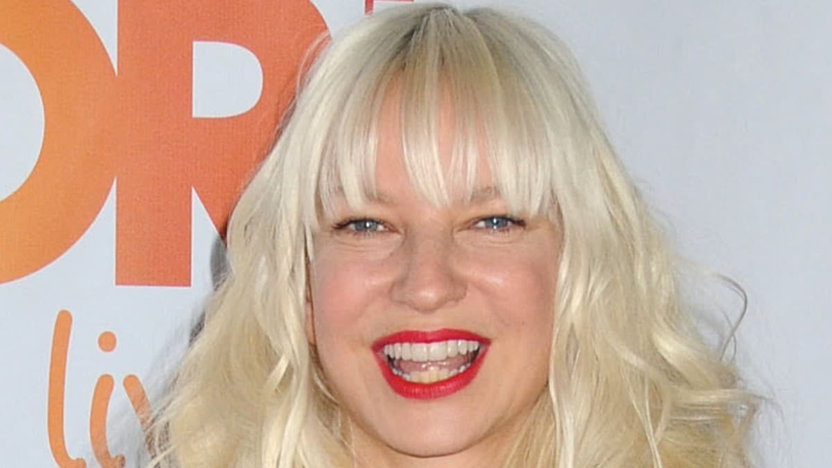 Sia on the Red Carpet
