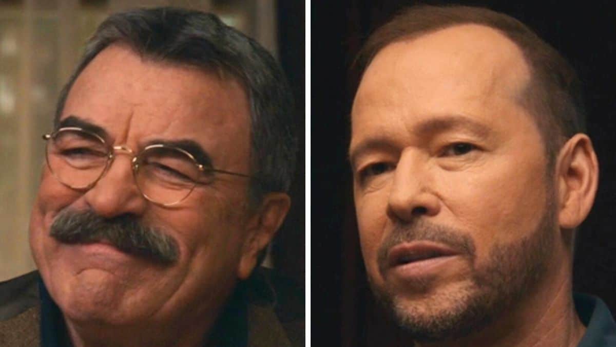 Tom Selleck and Donnie Wahlberg on Blue Bloods Season 13