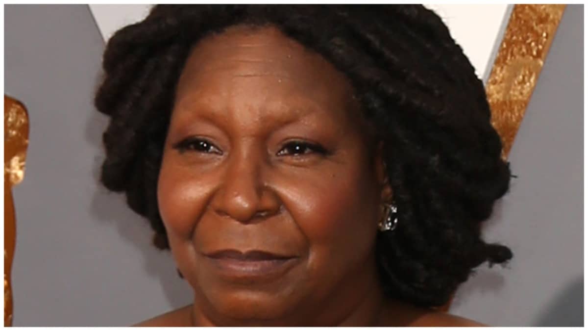 Whoopi Goldberg Smiles For The Camera