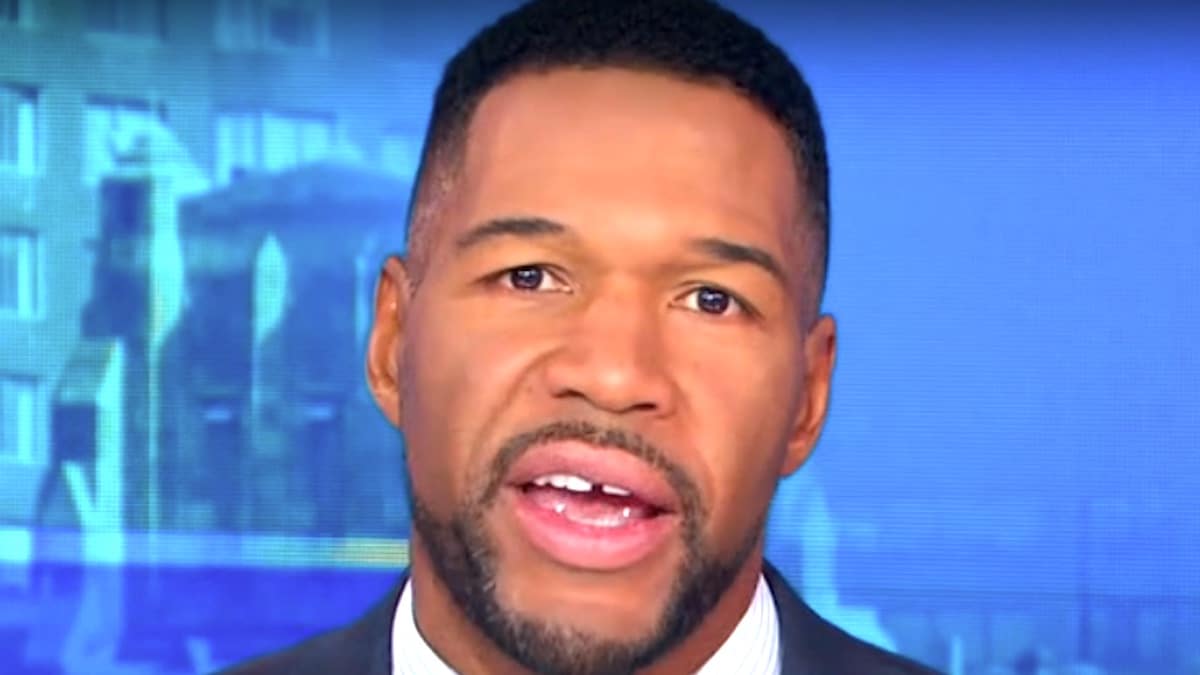 michael strahan face shot from gma episode on december 19 2023