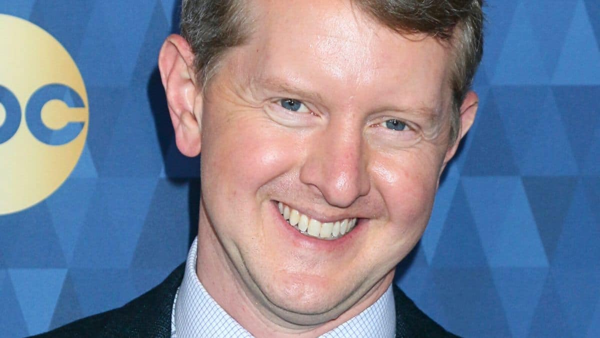 ken jennings poses at the ABC Winter TCA Party at the Langham Huntington Hotel