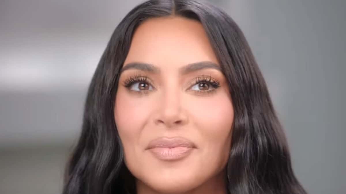 kim kardashian head shot from the kardashians season 4 confessional