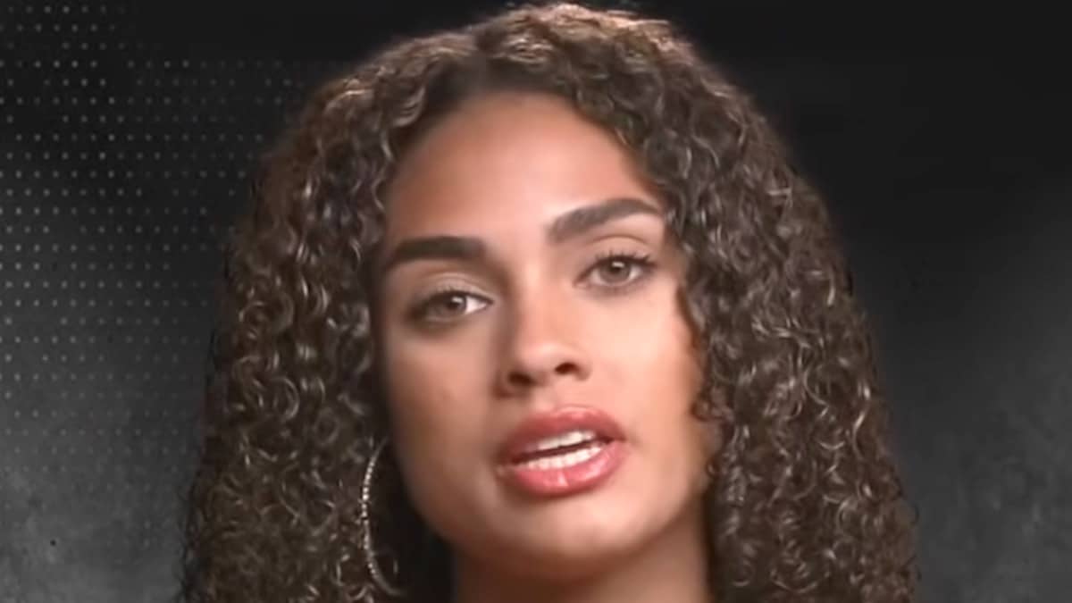 ravyn rochelle face shot from the challenge 39 confessional interview