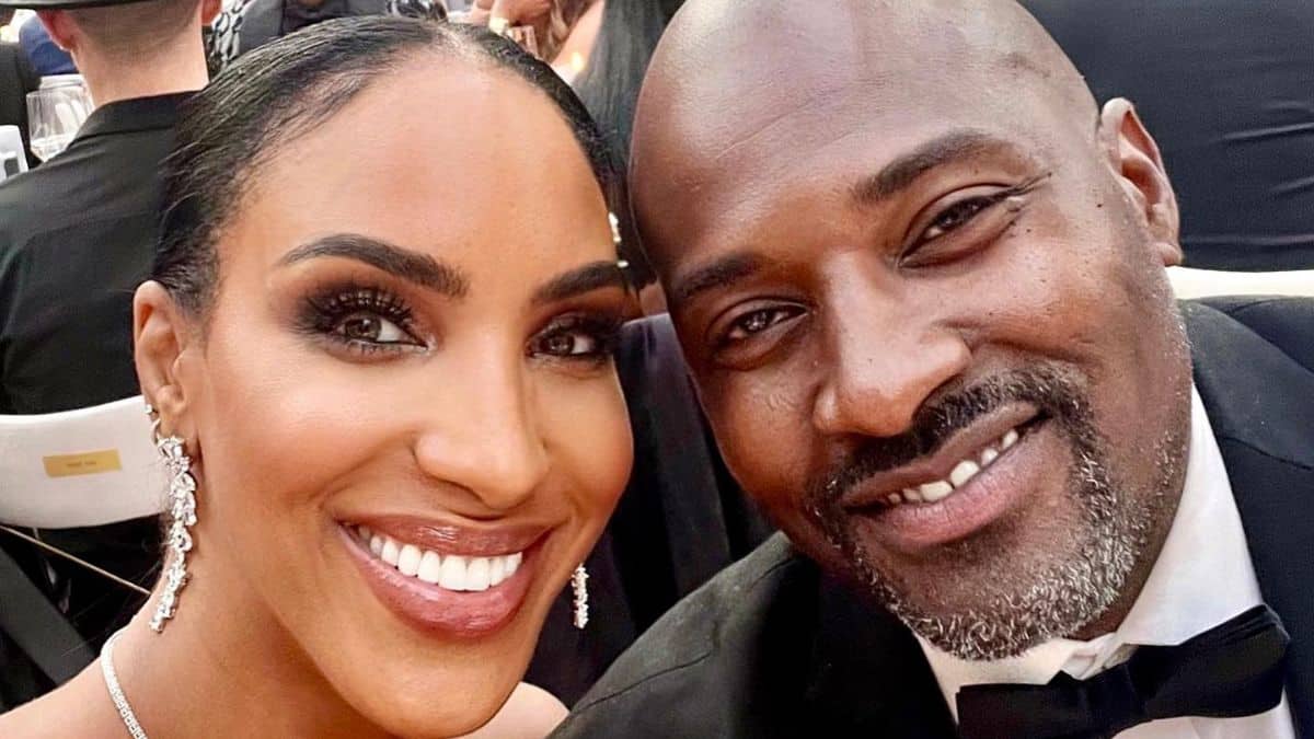 Annemarie Wiley and husband Marcellus Wiley selfie