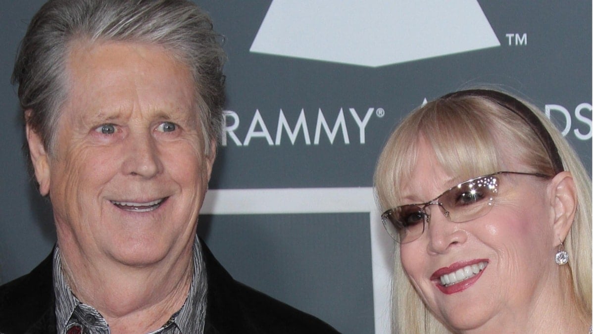 Brian Wilson and Melinda close up