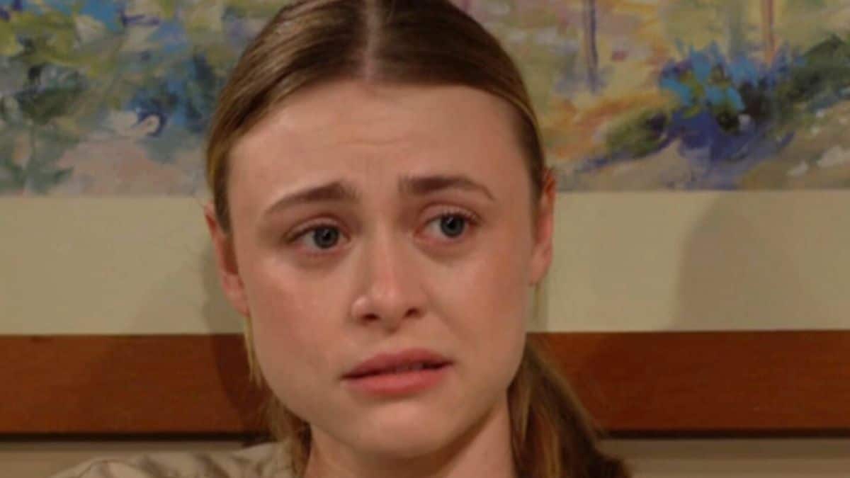 Hayley Erin as Claire Grace on Y&R.
