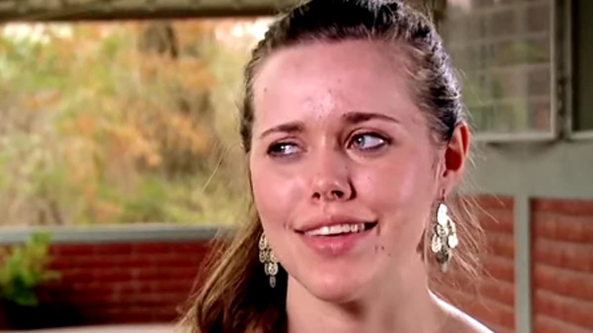 Jessa Duggar in a confessional