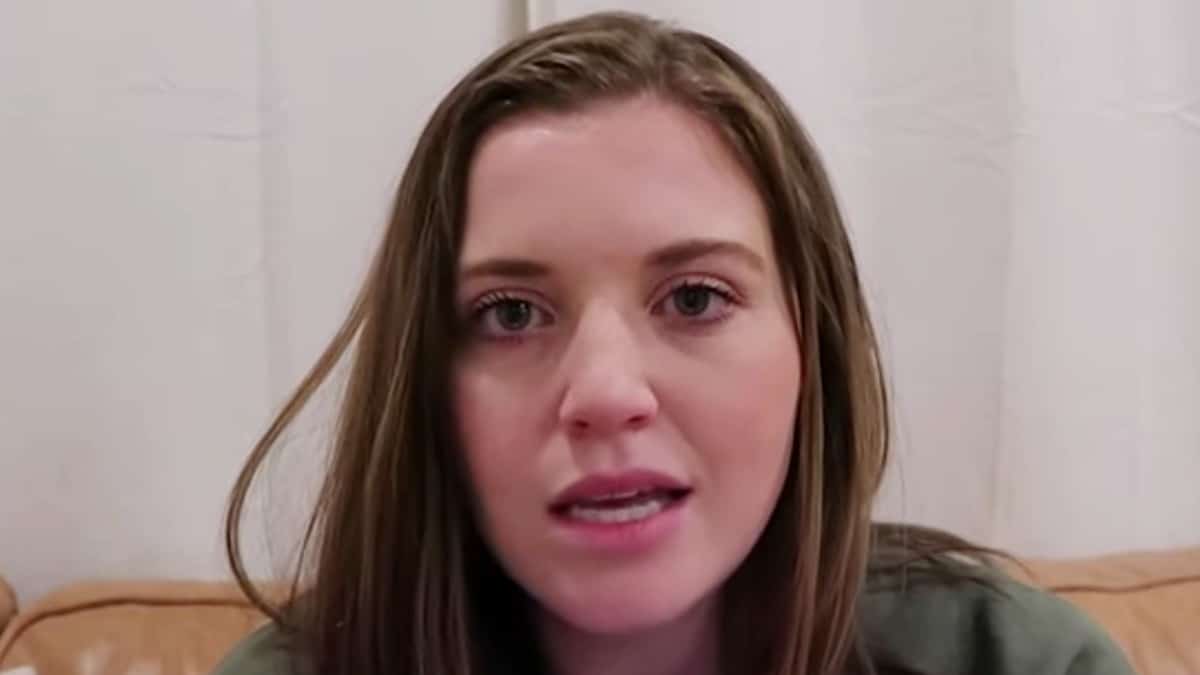 Joy-Anna Duggar still from her vlog