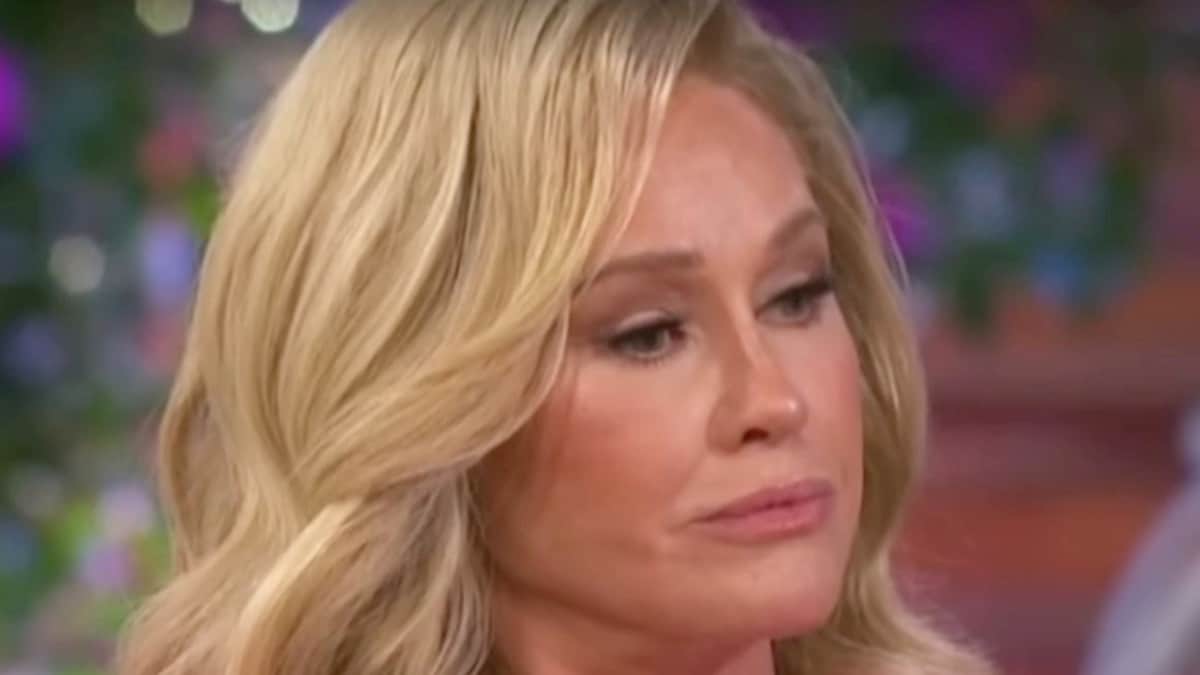 Kathy Hilton is not impressed at The Real Housewives of Beverly Hills reunion.