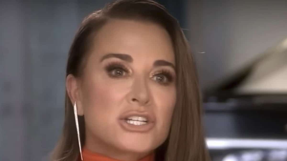 Kyle Richards speaks about Sutton on Real Housewives of Beverly Hills.
