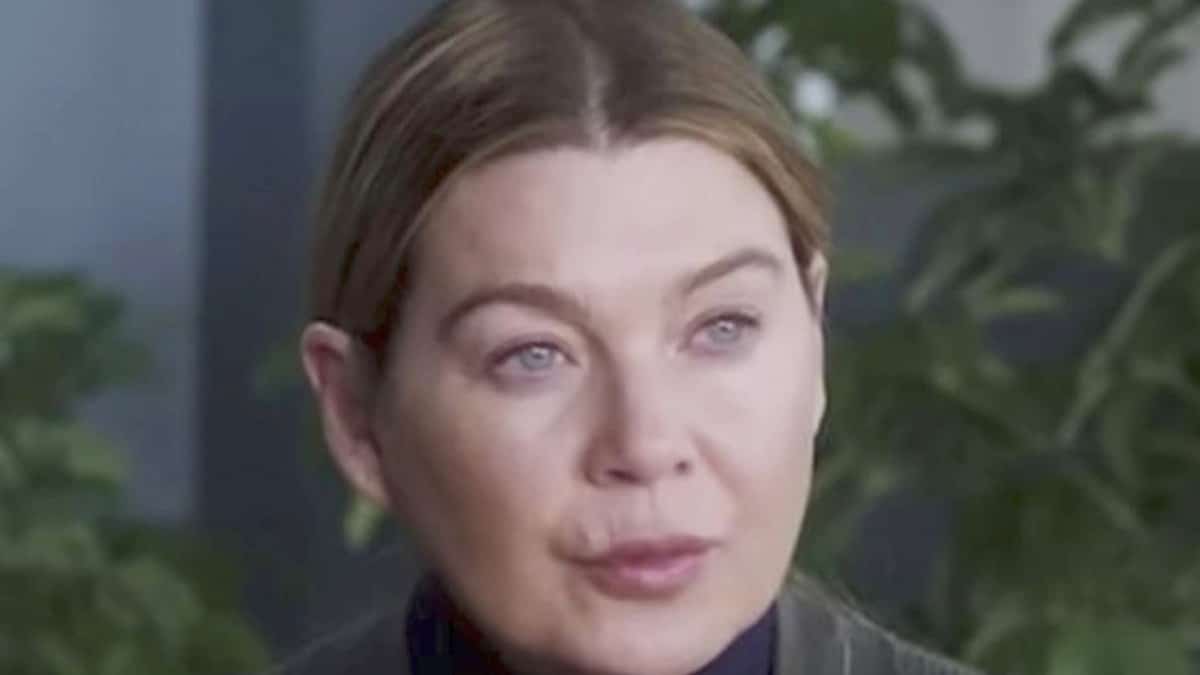 Meredith in the Grey's Anatomy Season 20 trailer.