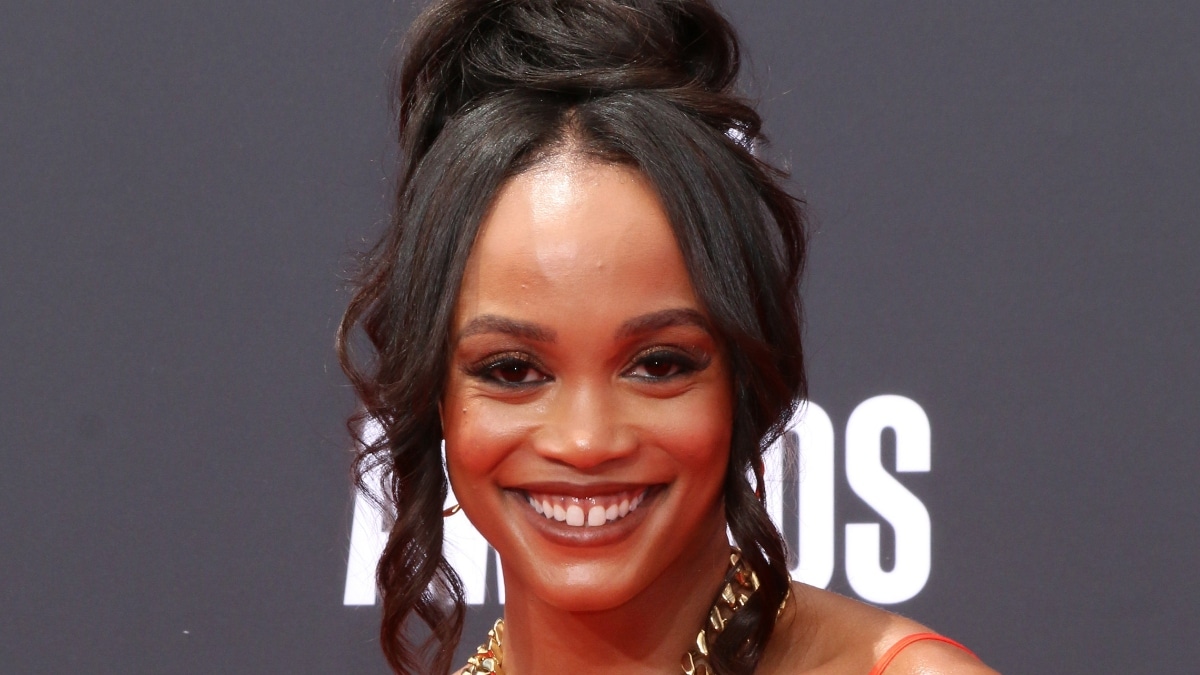 Rachel Lindsay at the 2022 BET Awards Arrivals at Microsoft Theater