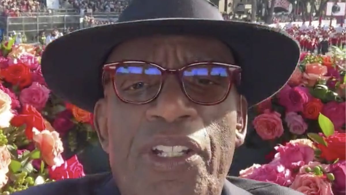 al roker face shot from his instagram video post from rose parade 2023