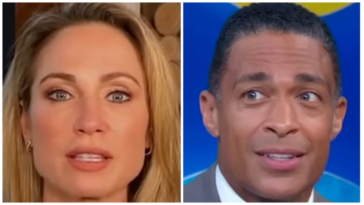 amy robach and tj holmes face shots from abc gma3 episodes