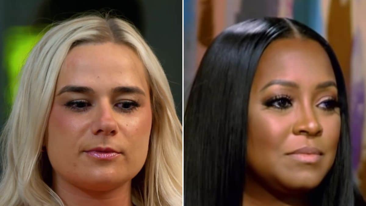 MAFS: Afterparty host Keisha Knight Pulliam and guest Emily Balch