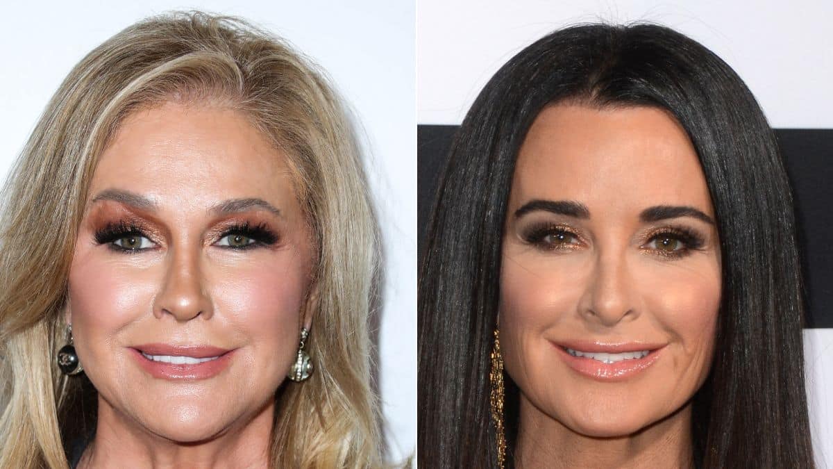 Kyle Richards at the Halloween premiere, 2018; Kathy HIlton Drug Prevention Summer Spectacular Gala, 2019