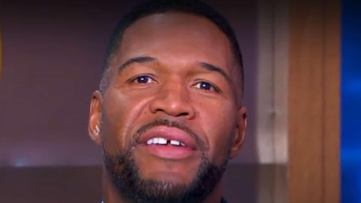 michael strahan face shot from january 2024 gma episode on abc
