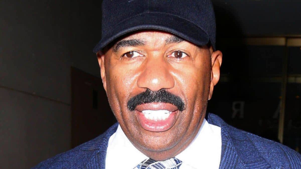 steve harvey at NBC Television Studios for an appearance on The Today Show