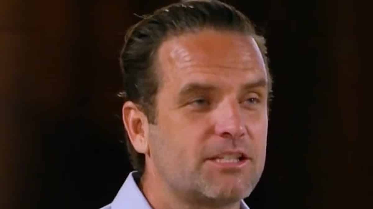 the challenge host tj lavin face shot from episode 13 of season 39