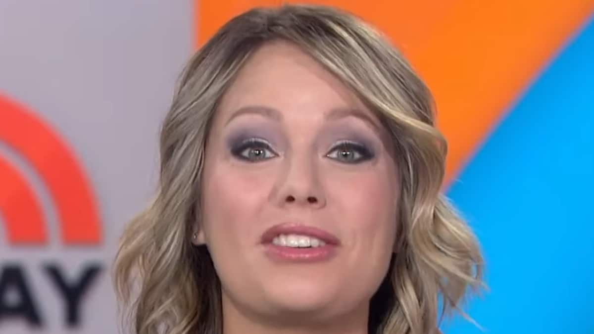 dylan dreyer during nbc today segment