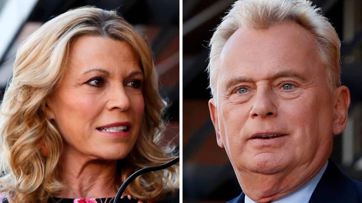 vanna white pat sajak podium los angeles