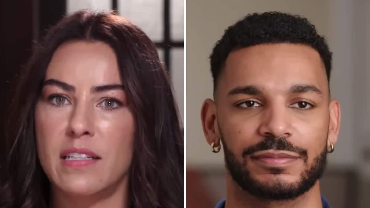 90 Day: The Single Life couple Jamal Menzies and Veronica Rodriguez screenshot image.