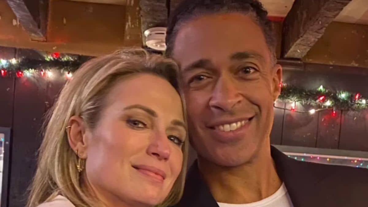 Selfie di Amy Robach e TJ Holmes