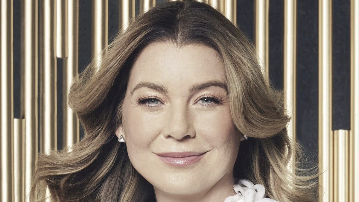 Ellen Pompeo in a promotional photo for Grey's Anatomy