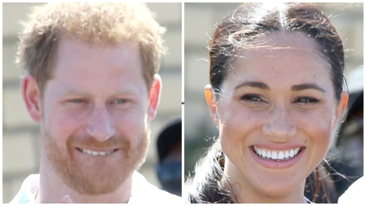 Prince Harry and Meghan Markle in Cape Town South Africa