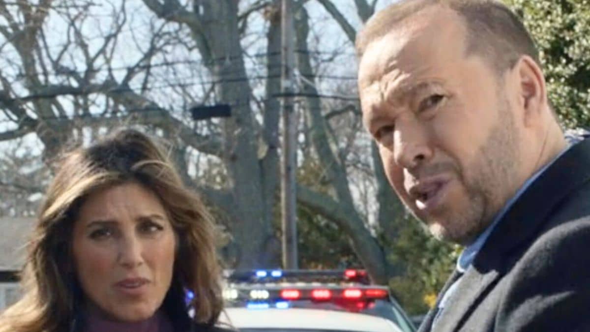 Jennifer Esposito and Donnie Wahlberg on Blue Bloods Season 13
