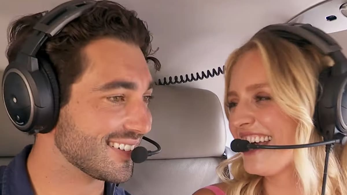 Joey Graziadei and Daisy Kent on their one-on-one date on The Bachelor
