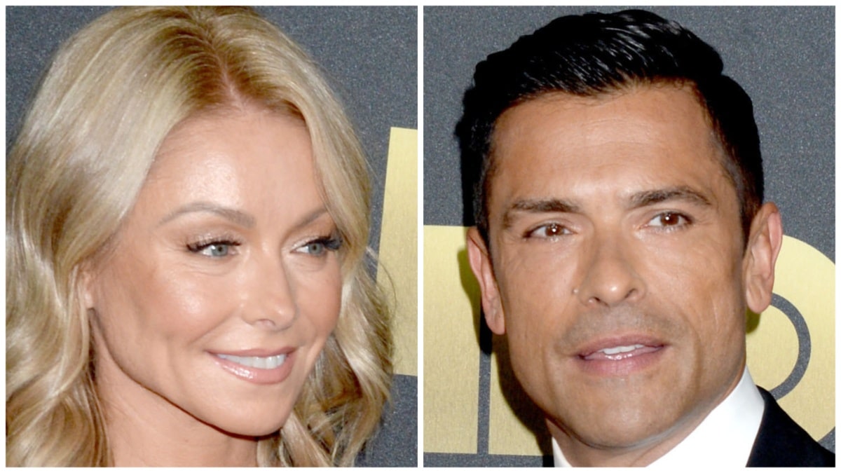 Kelly Ripa and Mark Consuelos at different events