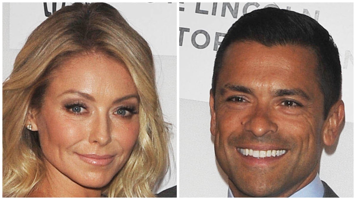 Kelly Ripa and Mark Consuelos at the Tribeca Film Festival