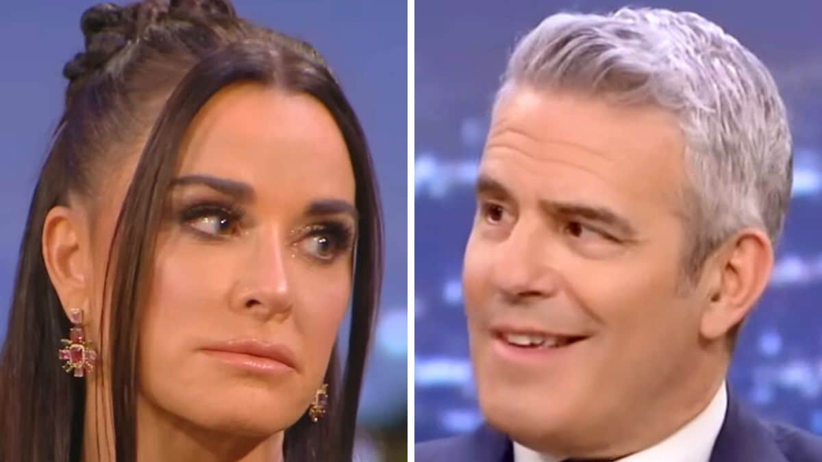 Kyle Richards and Andy Cohen at RHOBH Season 13 reunion