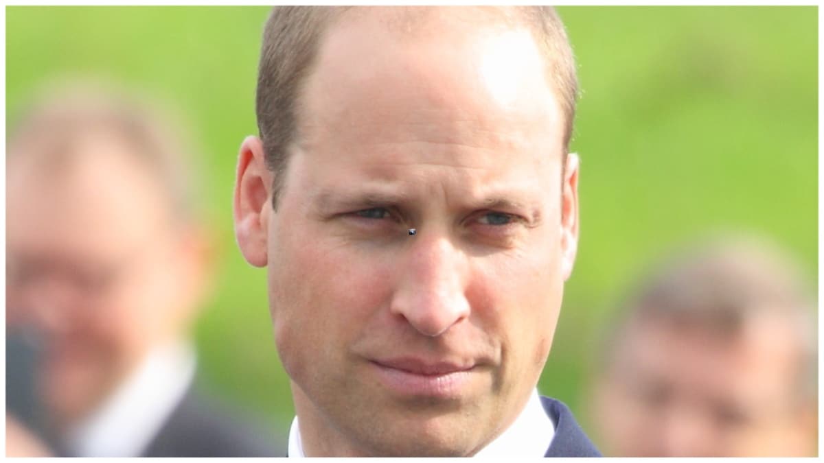 Prince William in Buckinghamshire, UK for an event.
