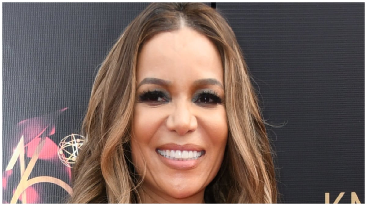 Sunny Hostin on the red carpet